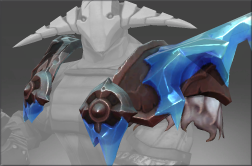 Pauldrons of the Guardian of the Sapphire Flame