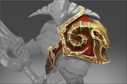 Armature of the Belligerent Ram Shoulder