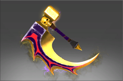 Golden Offhand Basher of Mage Skulls