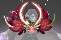 Mantle of the Whispered Bond of the Crimson Witness